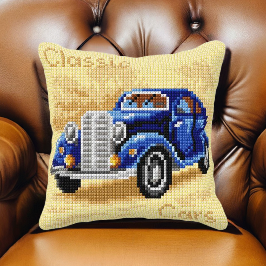 Classic car - Blue